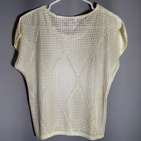 Chagall Cream Shirt, Womens Size Medium - Picture 2 of 8